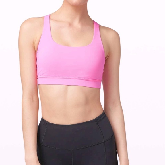 Lululemon Energy Bra in Prism Pink - 10